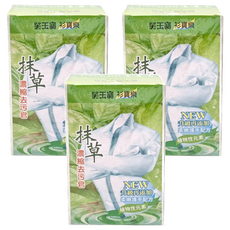 FREE POWER 芙玉寶 抹草洗衣皂 175g x 3入組, 天然抹草精華，溫和呵護雙手，濃縮配方，有效去除污漬, 3個