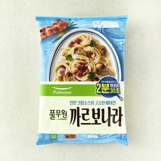 풀무원 까르보나라 스파게티 2인, 460g, 1개 460g, 1개