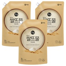 Soonsaem 米水洗潔精補充裝, 1L, 3個