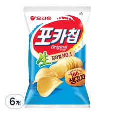 오리온 포카칩 오리지널, 137g, 6개