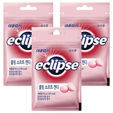 eclipse 易口舒 涼感軟糖 豐富香, 45g, 3包