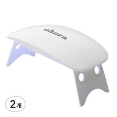 ohora 凝膠燈, 2個, 白色