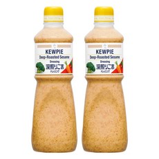kewpie 焙煎胡麻醬, 1L, 2個