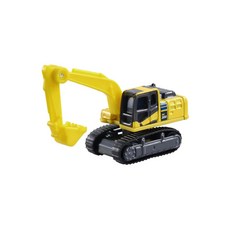 TOMICA 小汽車 KOMATSU油壓挖土機, Yellow, 1個