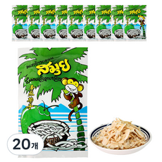 사무이 코코넛칩 팩, 40g, 20개