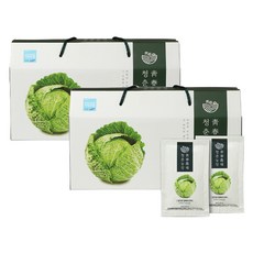 청춘농장 정직한 양배추진액즙 30p, 90ml, 2세트 90ml, 60개입