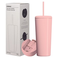 선망 투웨이 텀블러, 핑크 블룸, 610ml, 1개