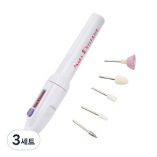 기본형 네일 샤퍼, 본품 + 헤더 5종, 3세트