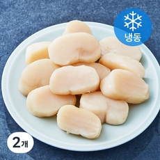 지금바다 키조개 관자 개아지살 (냉동), 2개, 400g