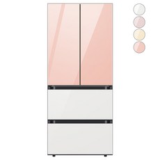 [색상선택형] 삼성전자 비스포크 키친핏 김치플러스 4도어 냉장고 420L 방문설치