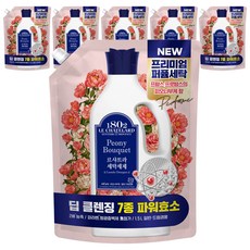르샤트라1802 세탁세제 피오니부케 리필, 6개, 1.5L