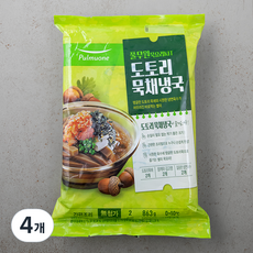 풀무원 바로먹는 도토리 묵채냉국 2인, 863g, 4개