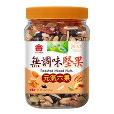 義美無調味堅果 元氣六果, 320g, 1罐