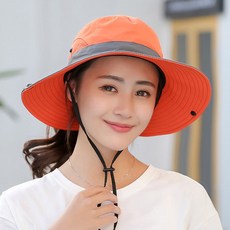 큐에스스포츠 라이트 여성 등산모자, 오렌지
