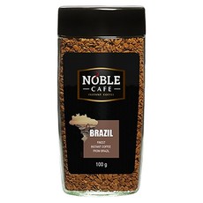 NOBLE 皇家 單品咖啡粉 巴西, 100克 冷凍乾燥咖啡, 乾燥咖啡, 100g, 1罐