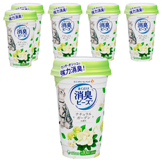 unicharm 清新消臭貓盆消臭粒 天然花園, 6個, 450ml