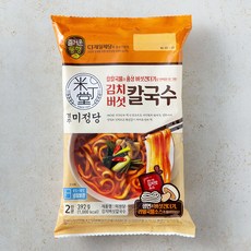 얼큰버섯칼국수