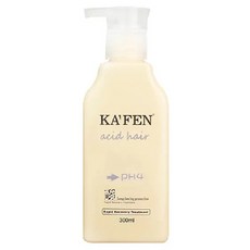 KA'FEN 卡氛 亞希朵酸性蛋白保濕滋養霜, 修護受損髮質 還原亮麗光澤 持久防護 滋養髮絲 恢復頭髮光澤 增強防護效果, 300ml, 1瓶