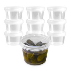 일상곳곳 다회용 스크류 밀폐용기, 10개, 2호(480ml)