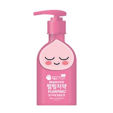 REACH 麗奇 Kakao Friends孩童按壓式牙膏 紫色, 1瓶, 160g