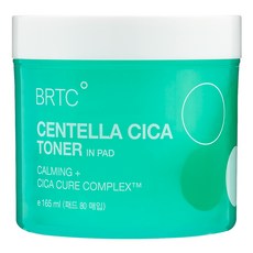 비알티씨 센텔라 시카 토너 인 패드 80p, 1개, 165ml