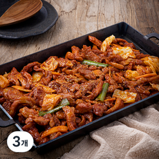 산수골목장 두번 나눠먹는 춘천식 닭갈비 (냉장), 800g, 3개