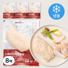 바디나인 내가 몸짱이 될 닭 스테이크 닭가슴살 (냉동), 150g, 8팩