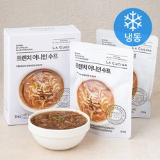 LACUCINA 프렌치어니언 수프 (냉장), 160g, 3개