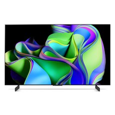 LG전자 4K UHD OLED evo TV, OLED42C3ENA, 방문설치, 105cm, 벽걸이형