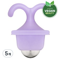 아이듀케어 롤링 위드잇 쿨링 마사지 페이스 롤러, 5개, 퍼플