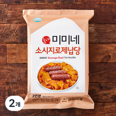 미미네 소시지 로제납당 2인분, 350g, 2개