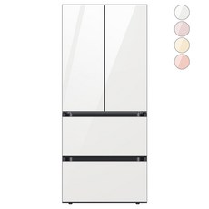 [색상선택형] 삼성전자 비스포크 키친핏 김치플러스 4도어 냉장고 420L 방문설치, RQ42A94A1AP