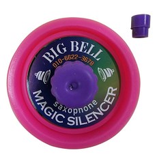 Big Bell Magic Silence薩克斯風消音器 中音款, 粉色, 1個