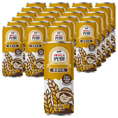 光泉 麥芽牛乳, 24罐, 乳含量50%, Ca+牛乳鈣添加, 240ml