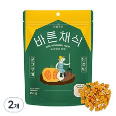 반려소반 바른채식 노즈워크 트릿 강아지 간식, 혼합맛(군고구마/단호박), 150g, 2개 - 반려소반