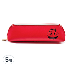 플라잉웨일즈 빨강머리앤 데일리 펜슬 파우치, RED, 5개