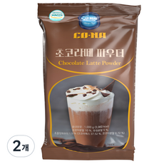 CONA 초코라떼 파우더 분말, 1kg, 1개입, 2개
