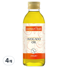 도나파올라 아보카도 오일, 250ml, 4개