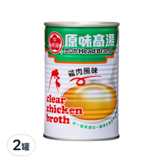 牛頭牌 原味高湯 雞肉風味, 411ml, 2罐