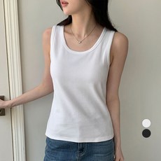 아피나르 여성용 와플 U넥 민소매 탑 티셔츠 피나르 여성용 와플 U넥 민소매 탑 티셔츠