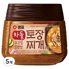 샘표 차돌 토장 찌개양념, 450g, 5개