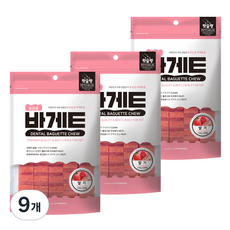 코코브라운 강아지 유산균 바게트츄, 딸기, 120g, 9개