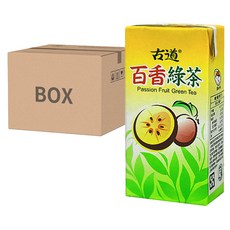 古道 百香綠茶, 300ml x 24入, 果汁<10%