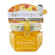 &honey 橙花蜂蜜淨澈卸妝膏, 保濕毛孔護理, 90g, 1罐