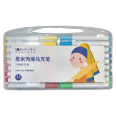ENMy 恩米 丙烯麥克筆 36色套裝, 1盒