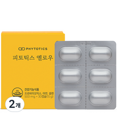 피토틱스옐로우 피토틱스 옐로우 유산균 15g 30정 2개