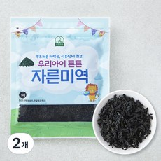 우리아이 튼튼 자른미역, 50g, 2개