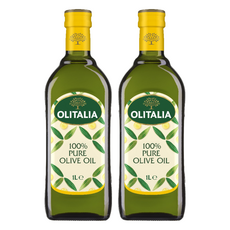 OLITALIA 奧利塔 純橄欖油, 世界星級主廚首選, 品質卓越, 1L, 2瓶