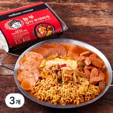 마이셰프 놀부 김치 부대찌개 밀키트, 632g, 3개