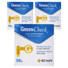 GC Biopharma Green Check血糖測量檢查紙, 50張, 3個